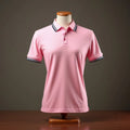 Pink Customized Men’s Regular Fit Polo T-Shirt - Masterplayer Designs & Printing