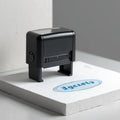 Customized Self Inking Pre-Inked Signature Rubber Stamp - Masterplayer Designs & Printing