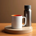Corporate Company Logo Design Customized Photo Printed Coffee Mug - Masterplayer Designs & Printing