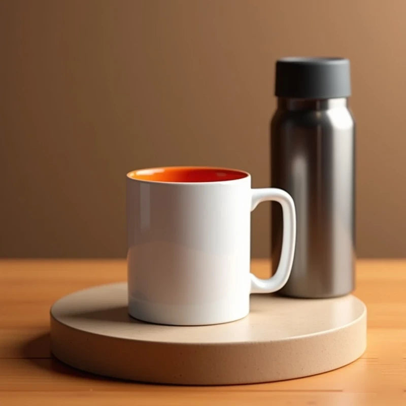 Corporate Company Logo Design Customized Photo Printed Coffee Mug - Masterplayer Designs & Printing
