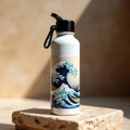 3 Pictures With Wave Design Customized Photo Printed Sipper Bottle - Masterplayer Designs & Printing