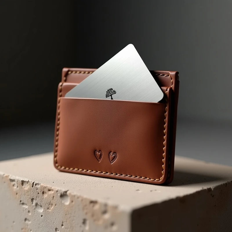 Couple Under Heart Tree Customized Printed Wallet Photo Card - Masterplayer Designs & Printing