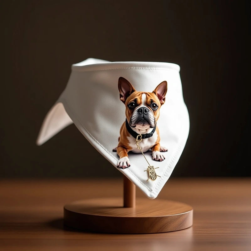 Customized Dog Bandana with Photo Print - Masterplayer Designs & Printing